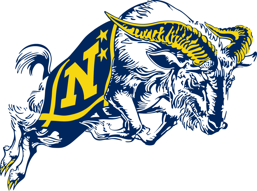 Navy Midshipmen 1998-Pres Secondary Logo iron on transfers for fabric